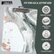 Better Office Products Fashion Clipboard, Marble Design, A4 Letter Size, 12.5in. x 9in. Wooden Clipboard, Low Profile Clip 45057 - alternate 4